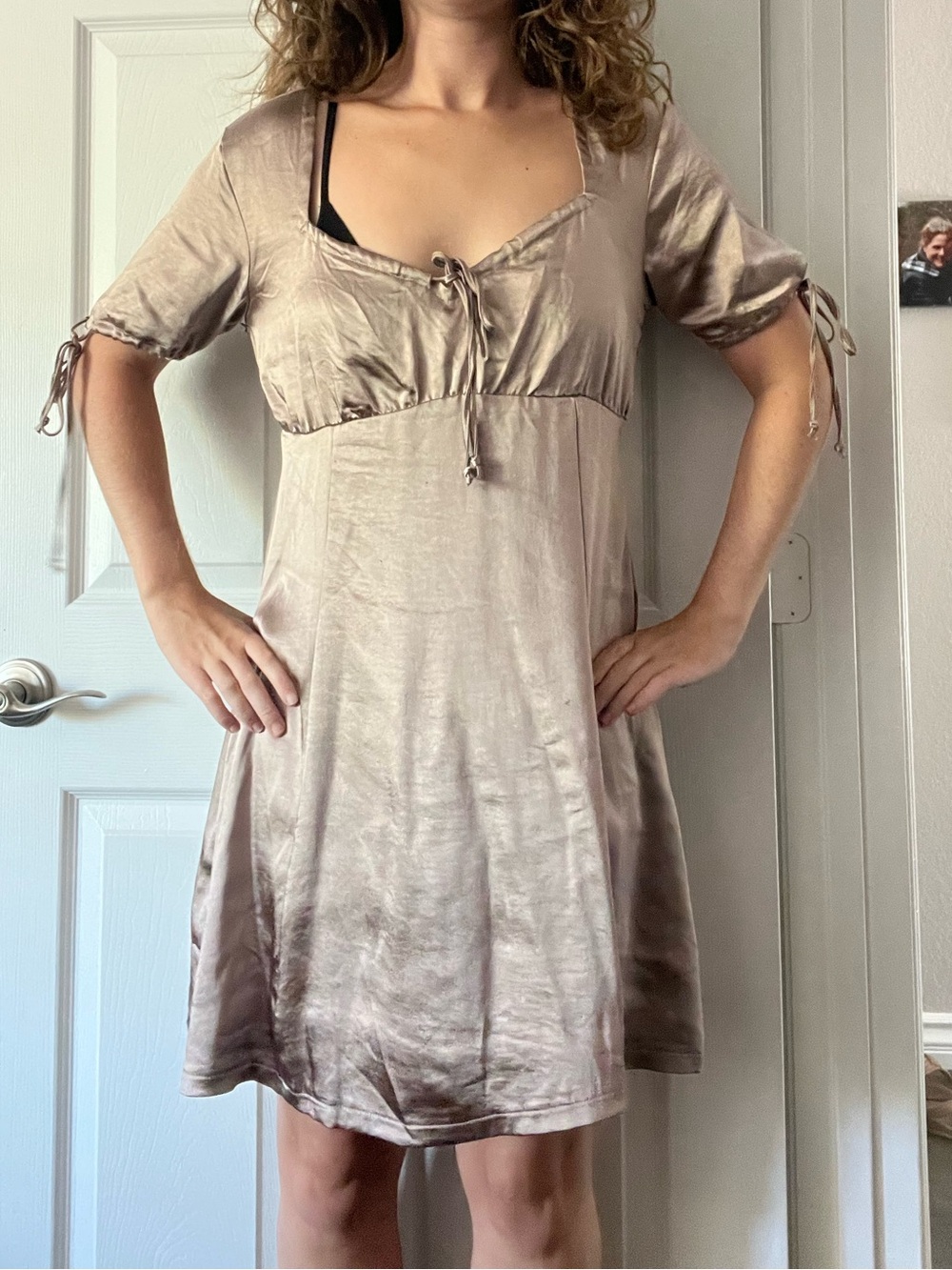 Motel Rocks Satin Mini Dress - Picture 12 of 13